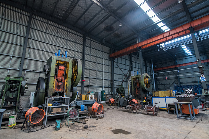 黑河网架配件-锥头加工车间